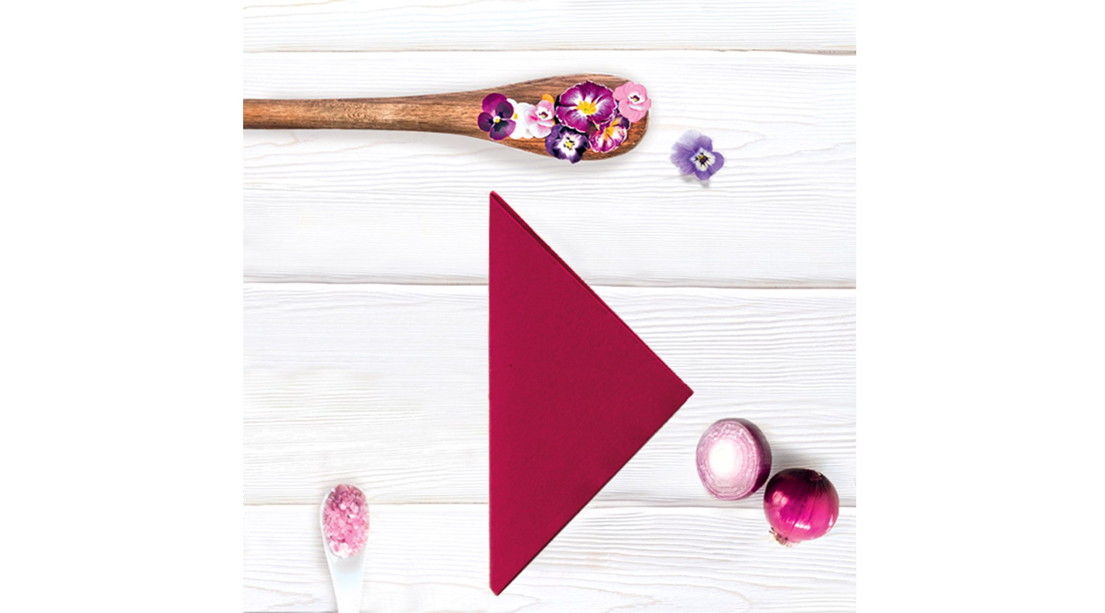 Serviette Airwave bordeaux