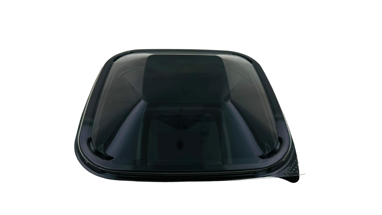 Salatschale Diamond schwarz 800 ml 190 x 190 mm inkl. Deckel