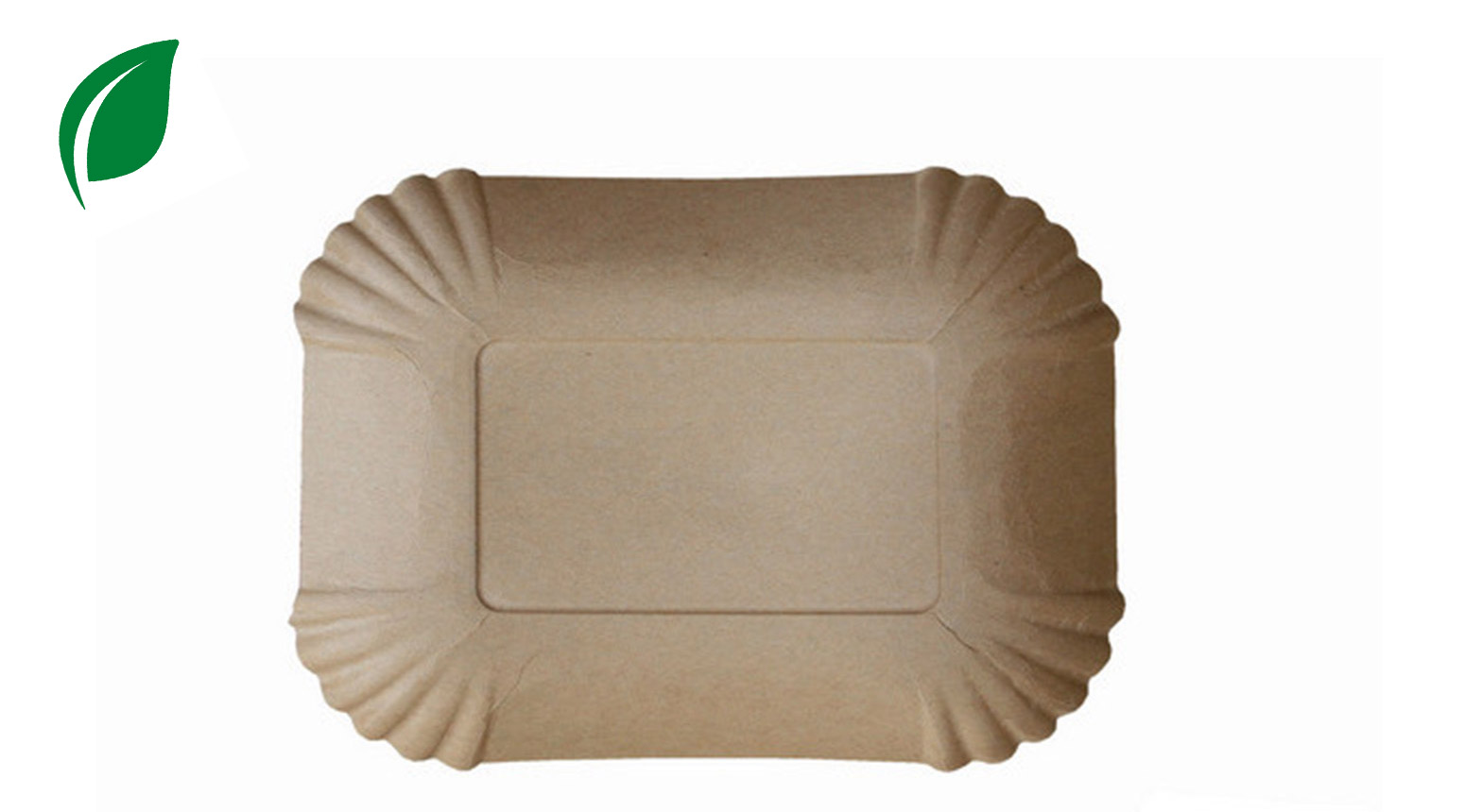 Pommes-Frites Schale ÖKO-LINE, 180 x 130 x 30 mm, braun