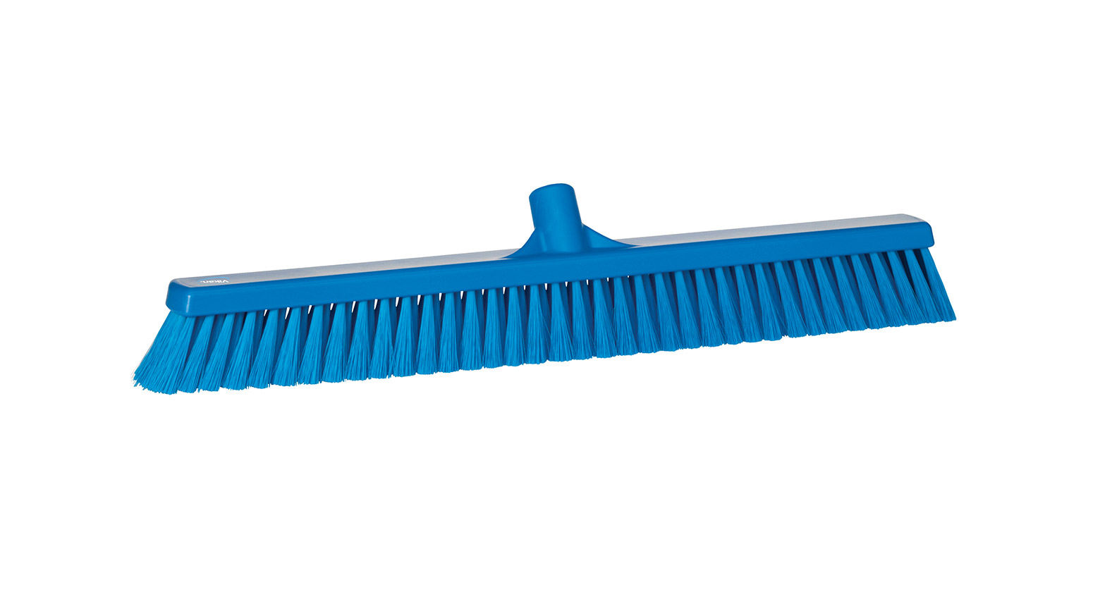 VIKAN Besen, weich, 610 mm, Borstenlänge 58 mm, blau