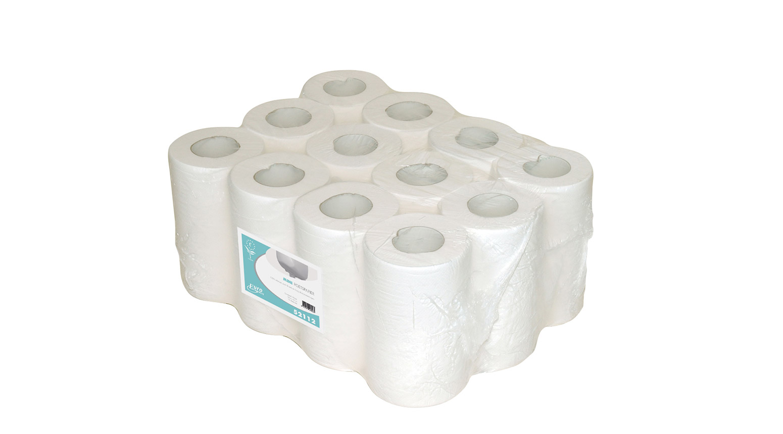 Reinigungspapierrolle Mini, 1-lagig, 21 cm x 120 m