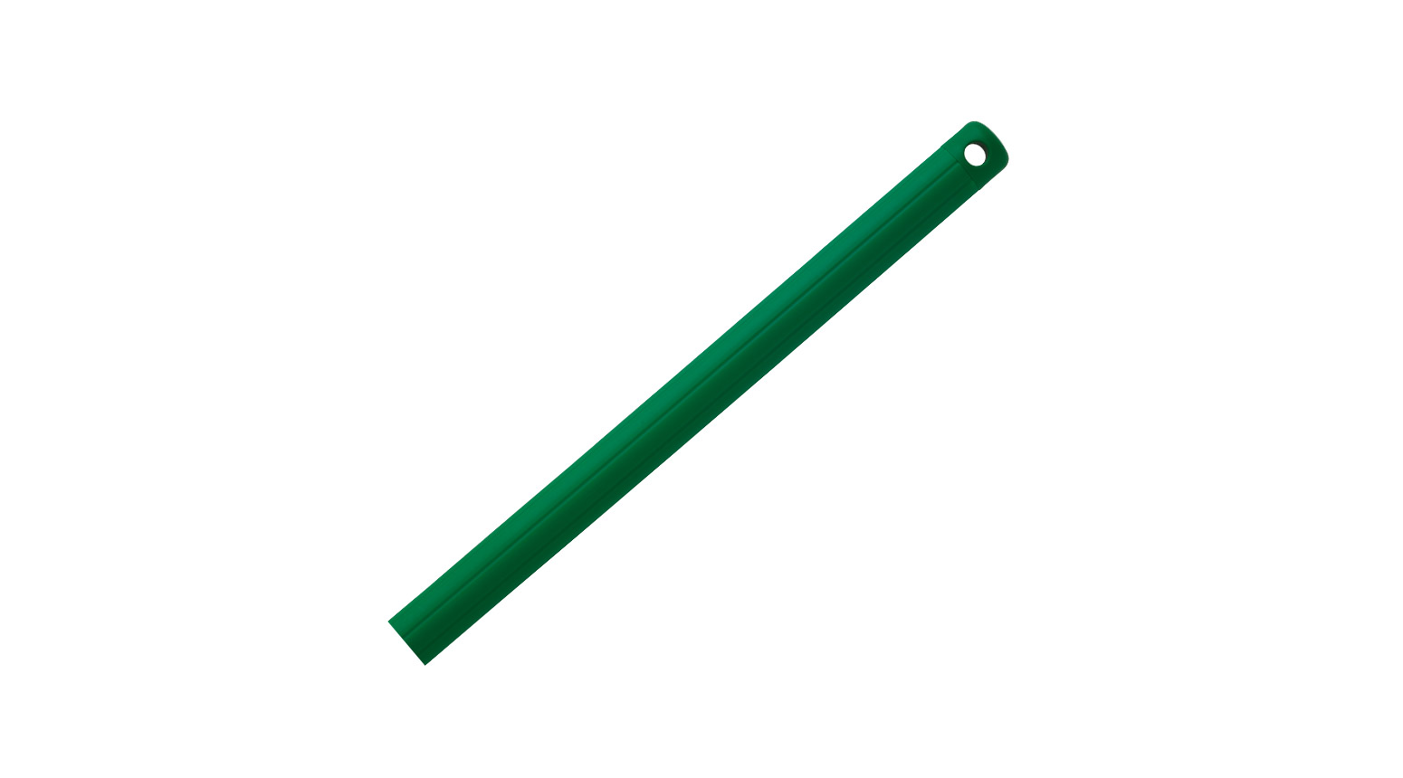 VIKAN Ergonomischer Edelstahlstiel, 1025 mm, Ø 31 mm, grün