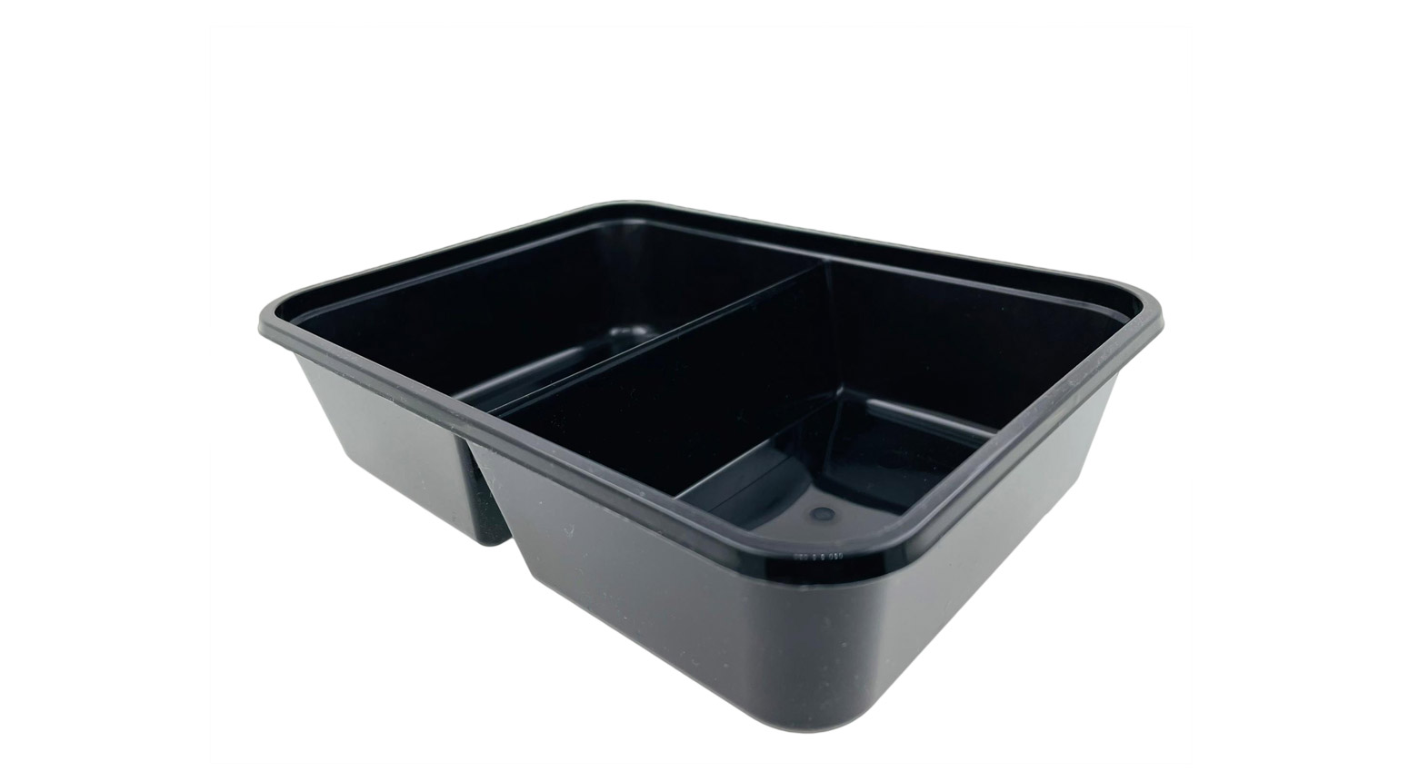 Menüschale "Premium", 2-teilig, 350 / 350 ml, schwarz