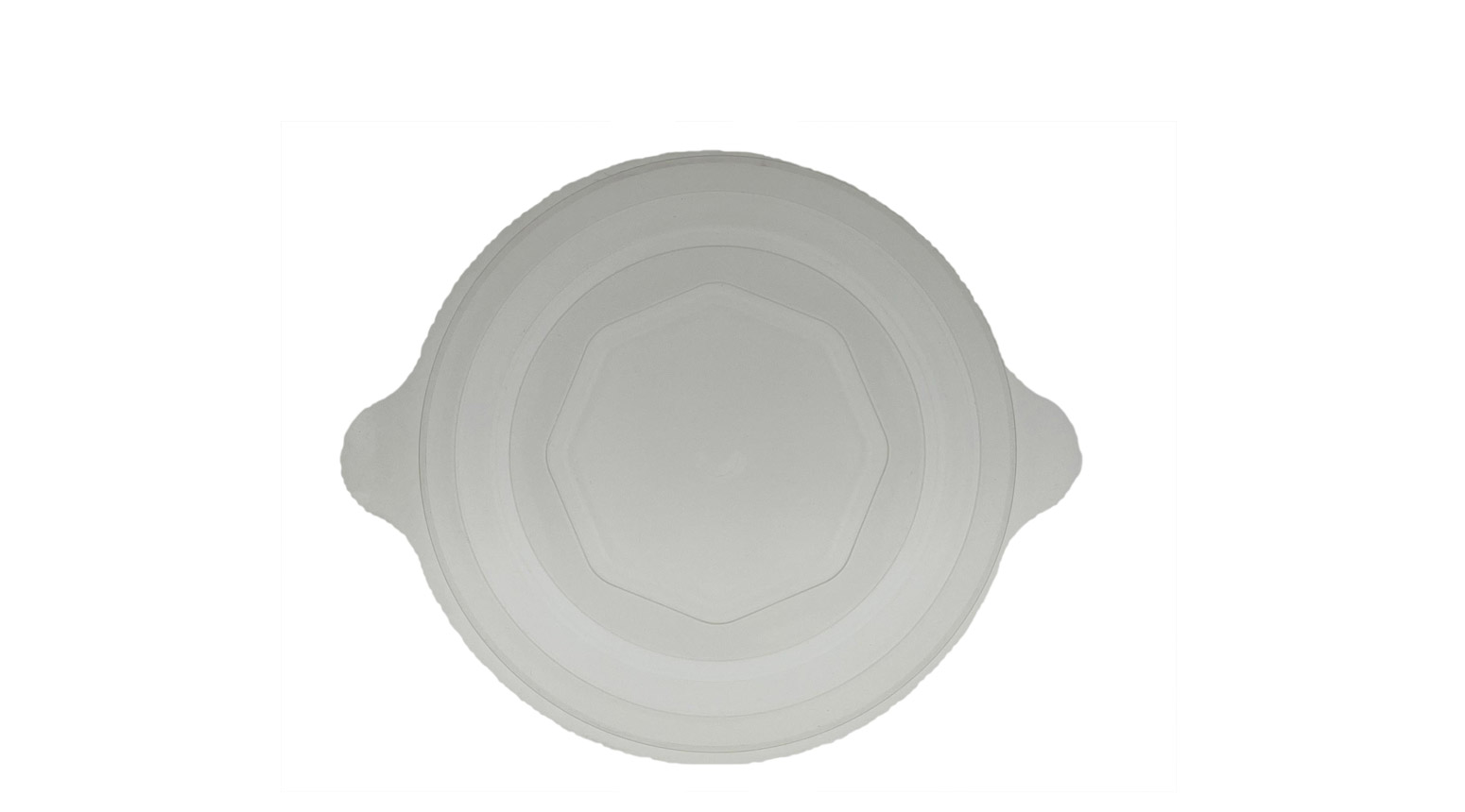 Flachdeckel zu Suppenschale "Twirl" 500 ml, transparent