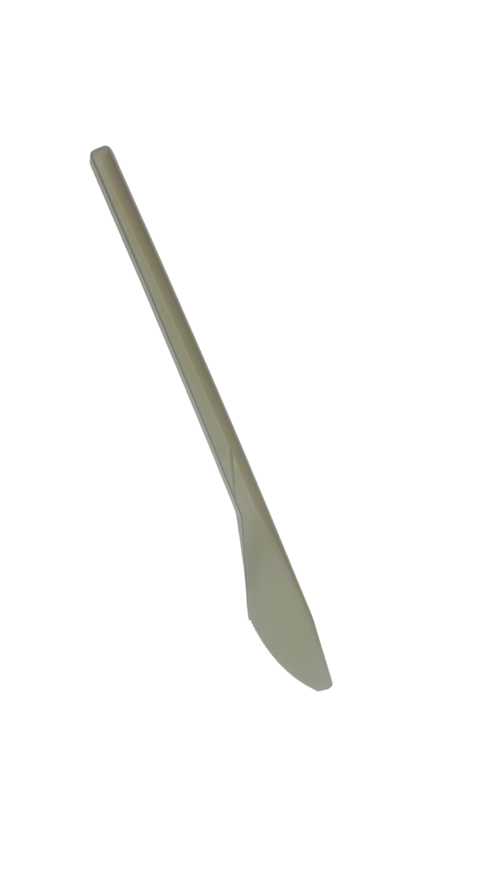 Messer einzeln verpackt, 170 mm, PS, weiss