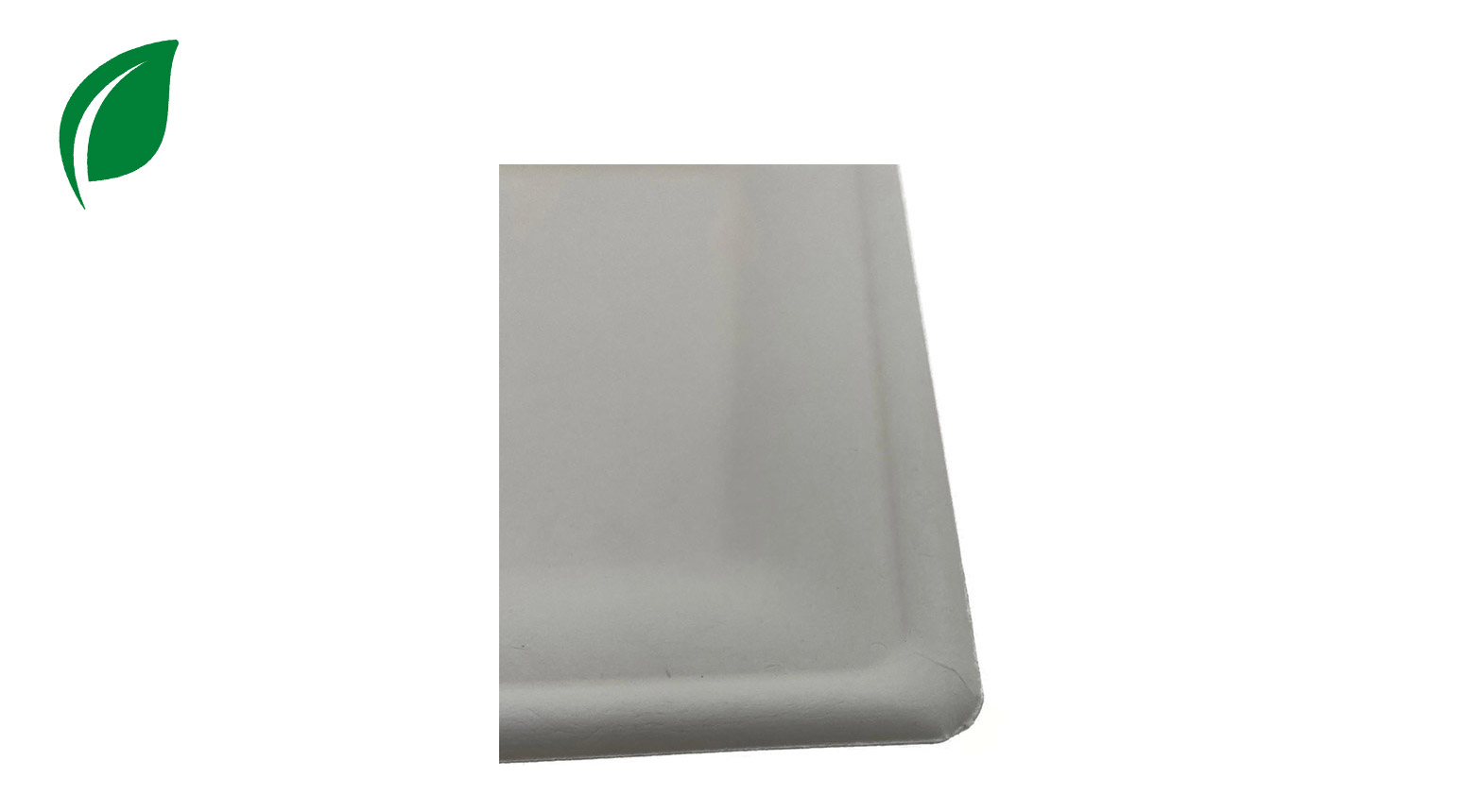 Teller ÖKO-LINE quadratisch, 210 x 210 mm, weiss