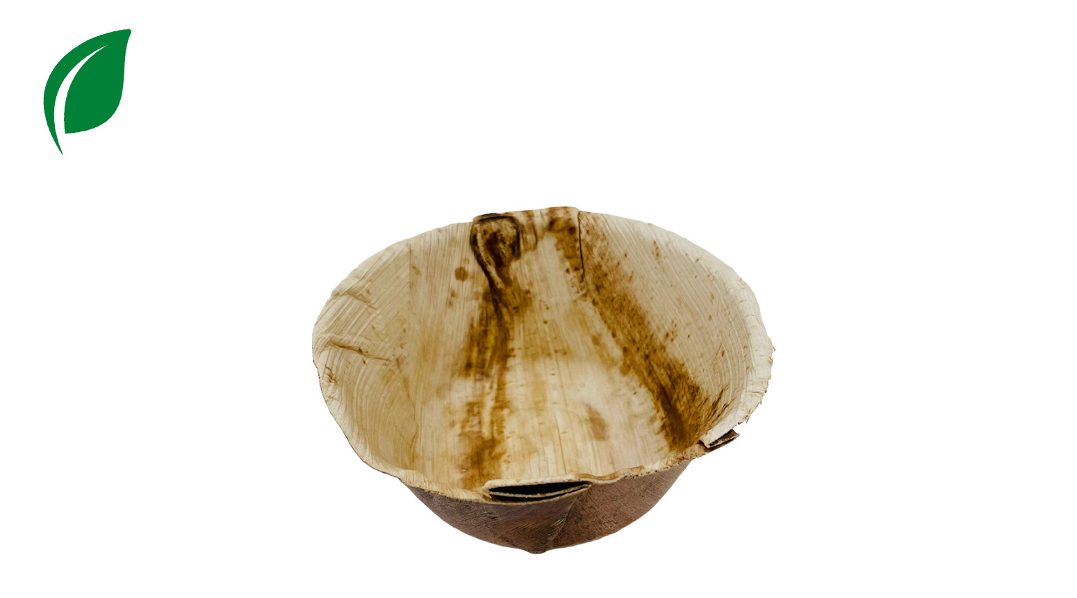 Palmblatt Schale rund 500 ml, Ø 140 mm, H: 60 mm