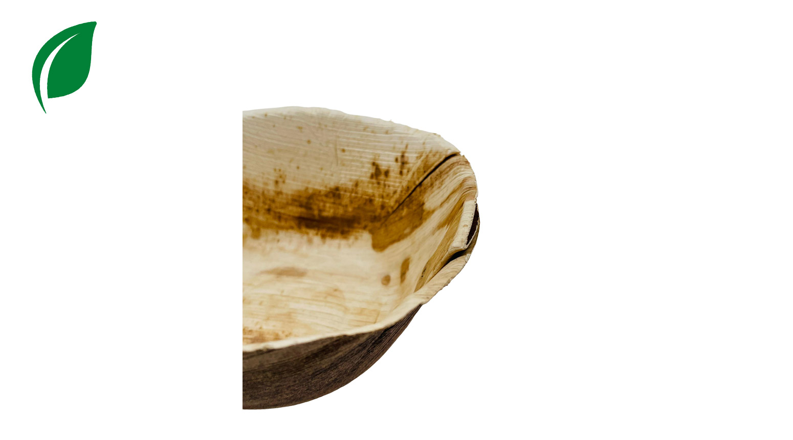 Palmblatt Schale rund 500 ml, Ø 140 mm, H: 60 mm