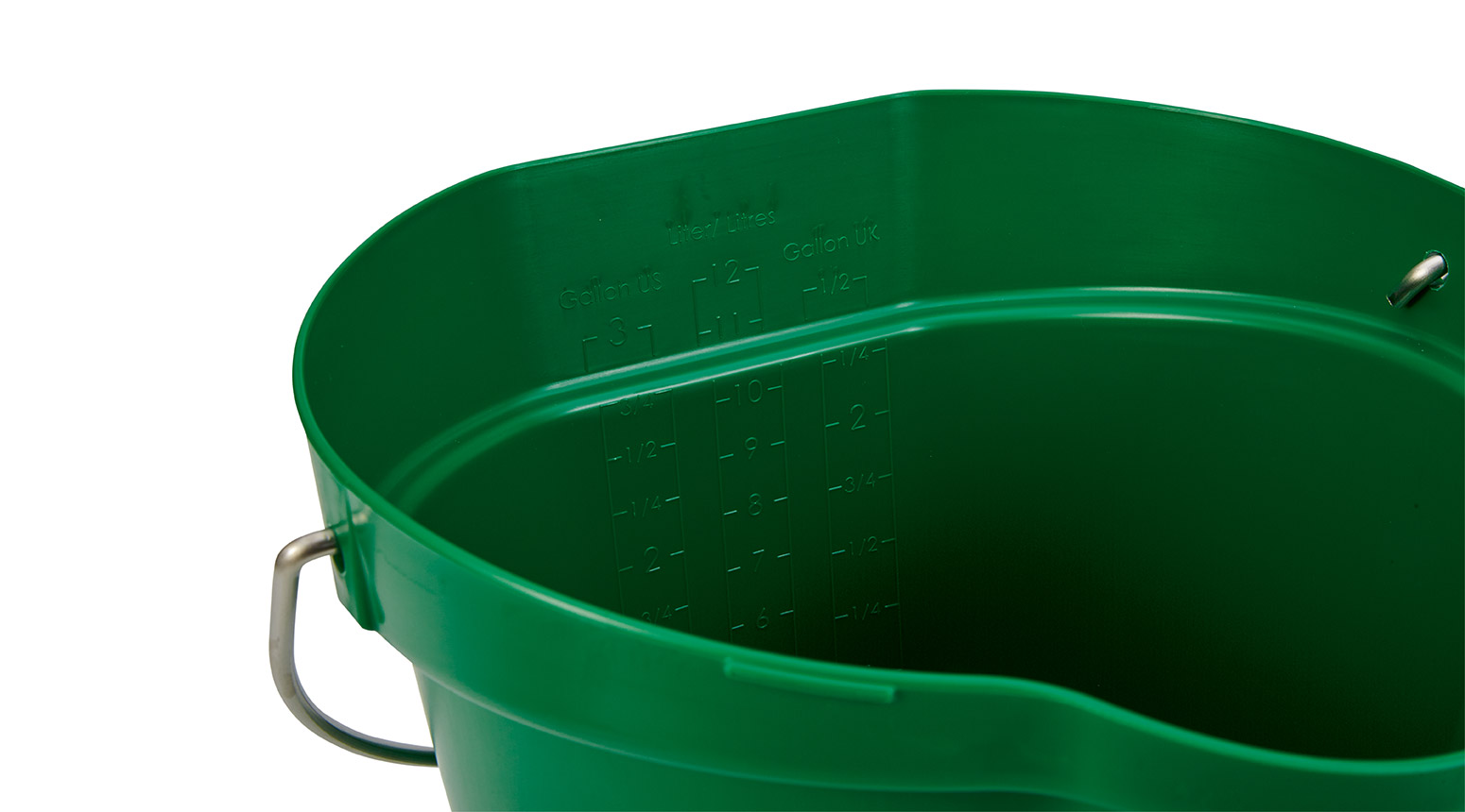 VIKAN Eimer, 12 Liter, grün