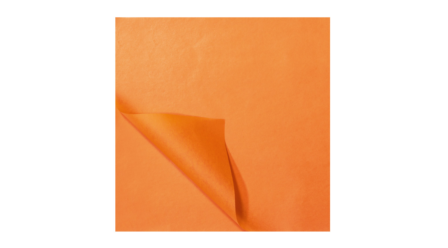 Seidenpapier orange