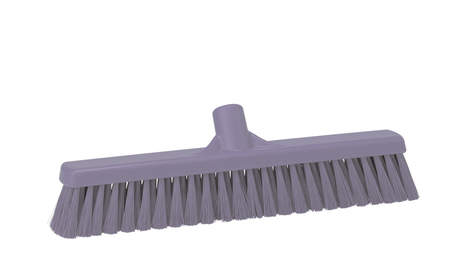 VIKAN Besen, weich/hart, 410 mm, Borstenlänge 58 mm, lila