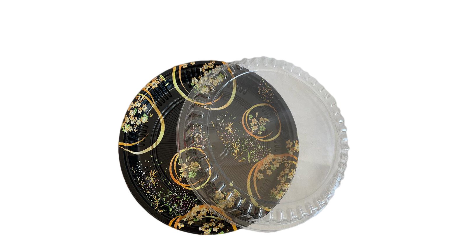 Sushibox "Print", Ø 277 x 48 mm, PS