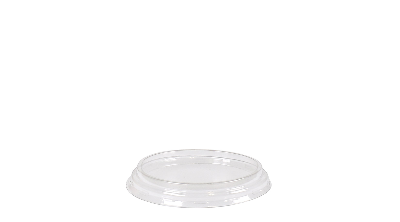 Saucenbecher mit Deckel, 30 ml, Ø 46 x 38 mm, transparent