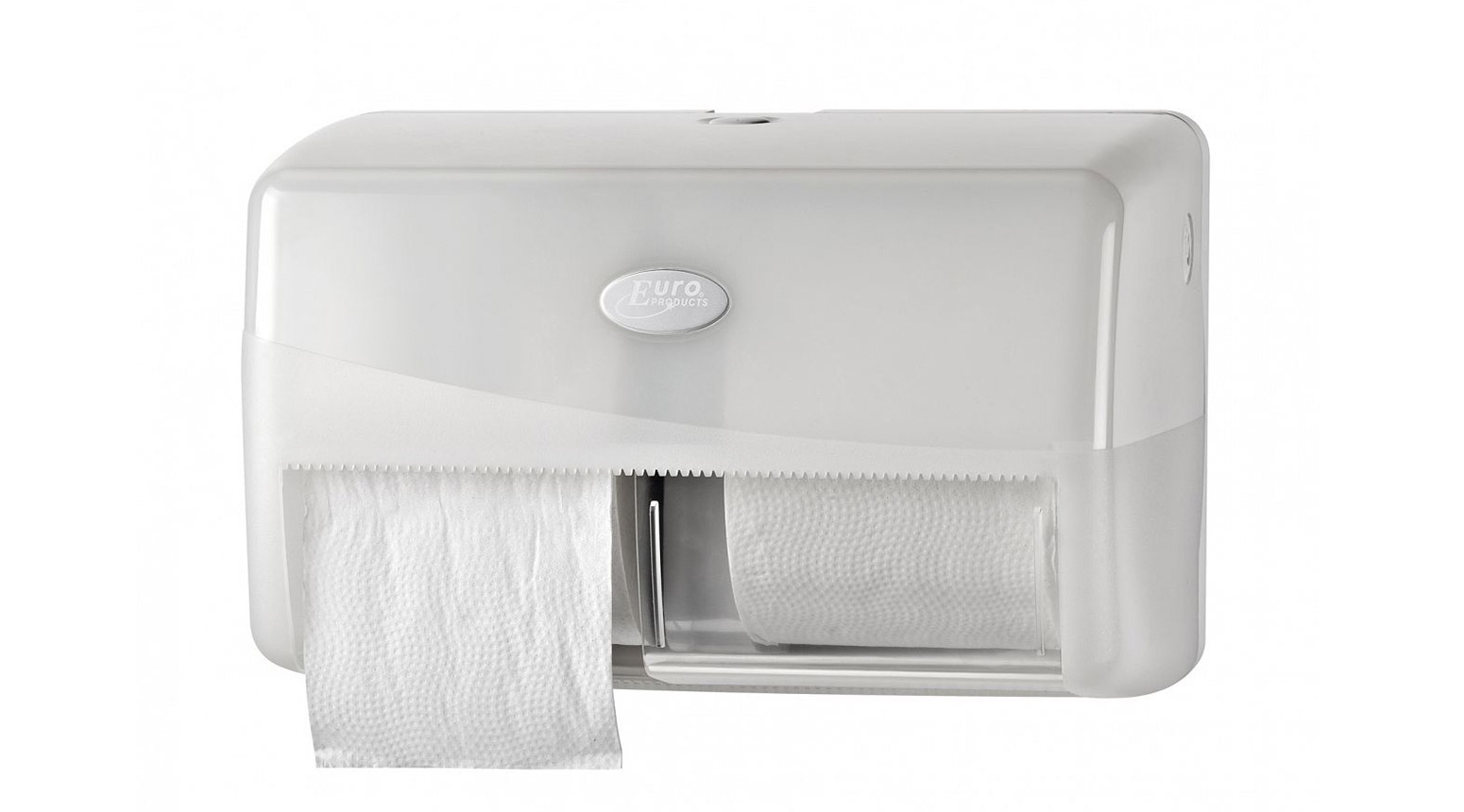 Pearl White Toilettenpapierspender Doppelrolle