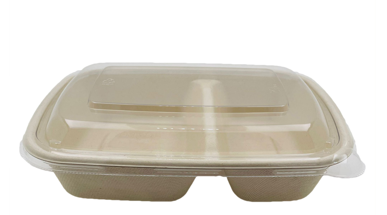 Menüschale ÖKO-LINE, 2-teilig, 900 ml, nature