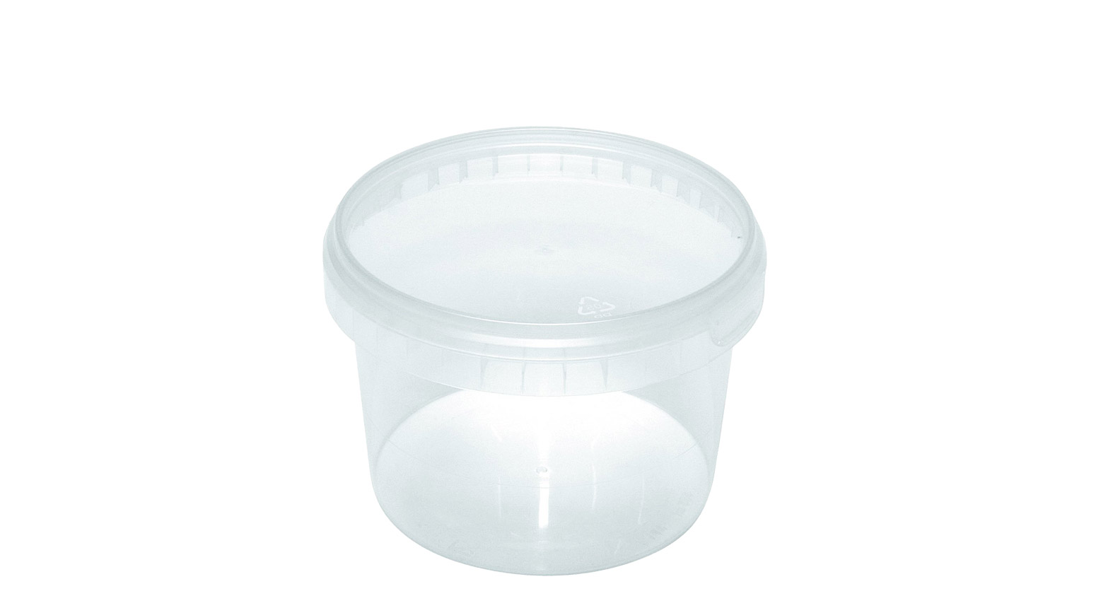 Feinkostbecher rund mit Garantieverschluss