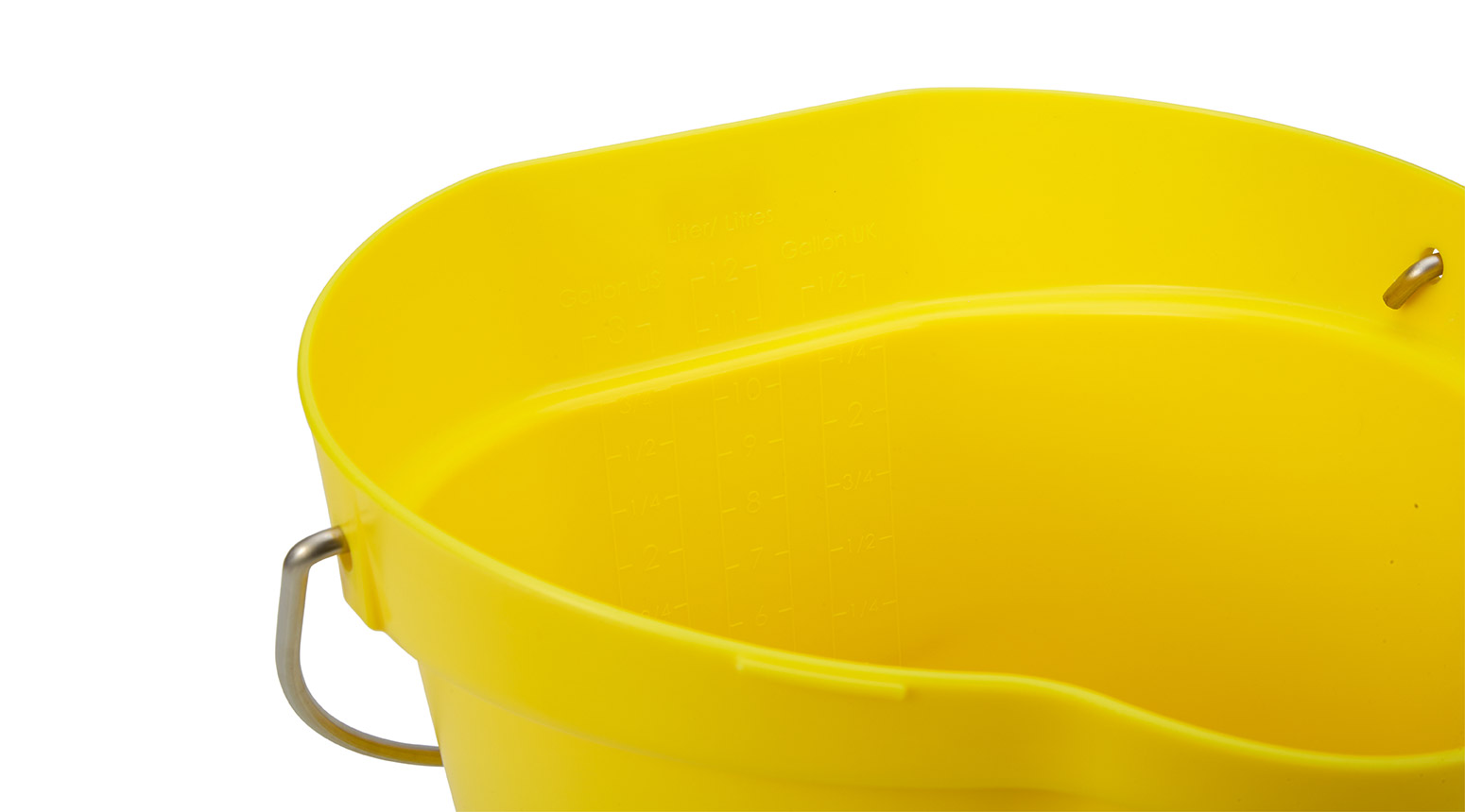 VIKAN Eimer, 12 Liter, gelb