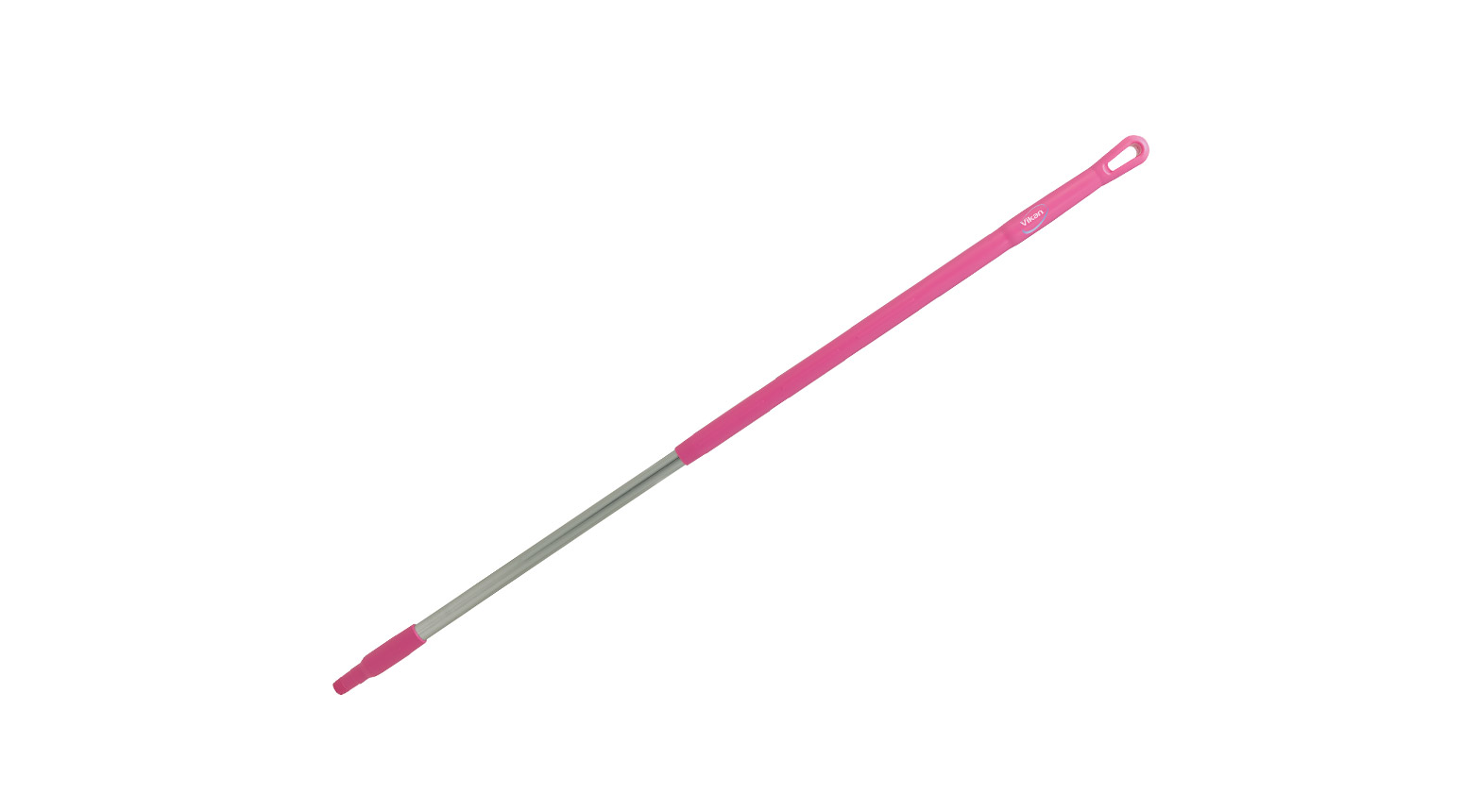 VIKAN Ergonomischer Aluminiumstiel, 1310 mm, Ø 31 mm, pink