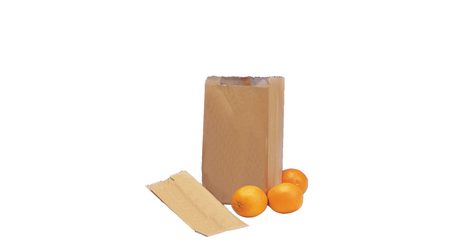 Seitenfaltenbeutel Nr. 0, 105/75 x 225 mm, Kraftpapier, braun, 10 kg (ca. 2'750 Stk.) / Karton