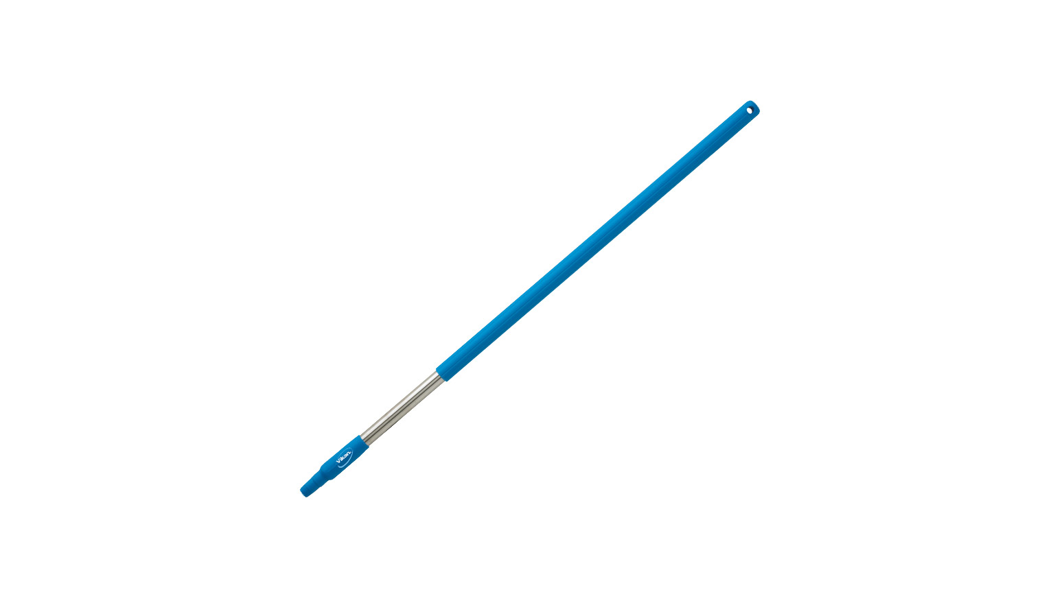VIKAN Ergonomischer Edelstahlstiel, 1025 mm, Ø 31 mm, blau