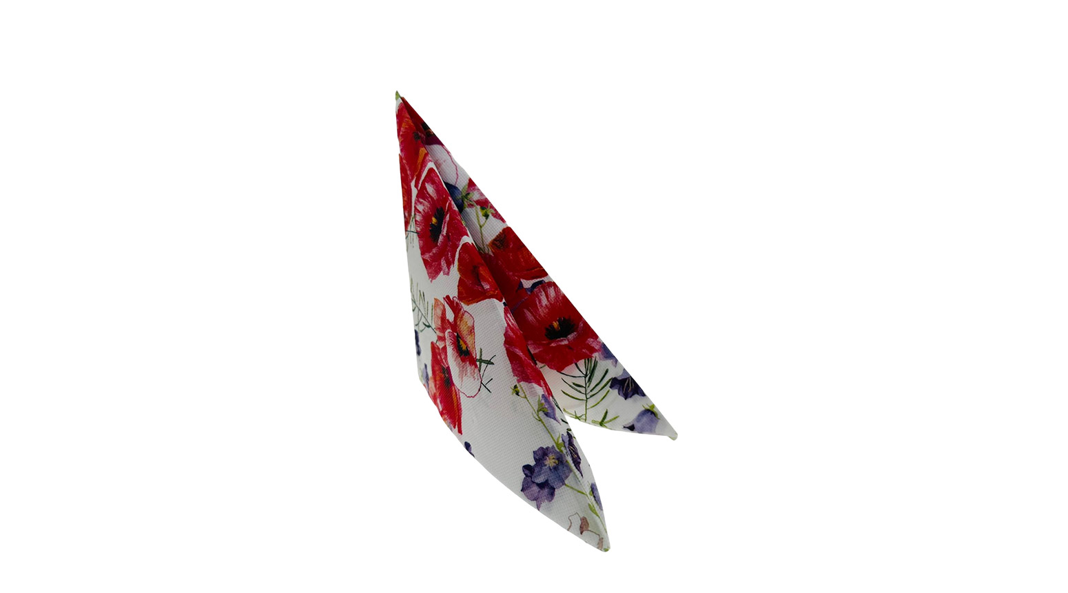 Serviette Paloma, 2-lagig, 40 x 40 cm, 1/4 Falz, Bouquet