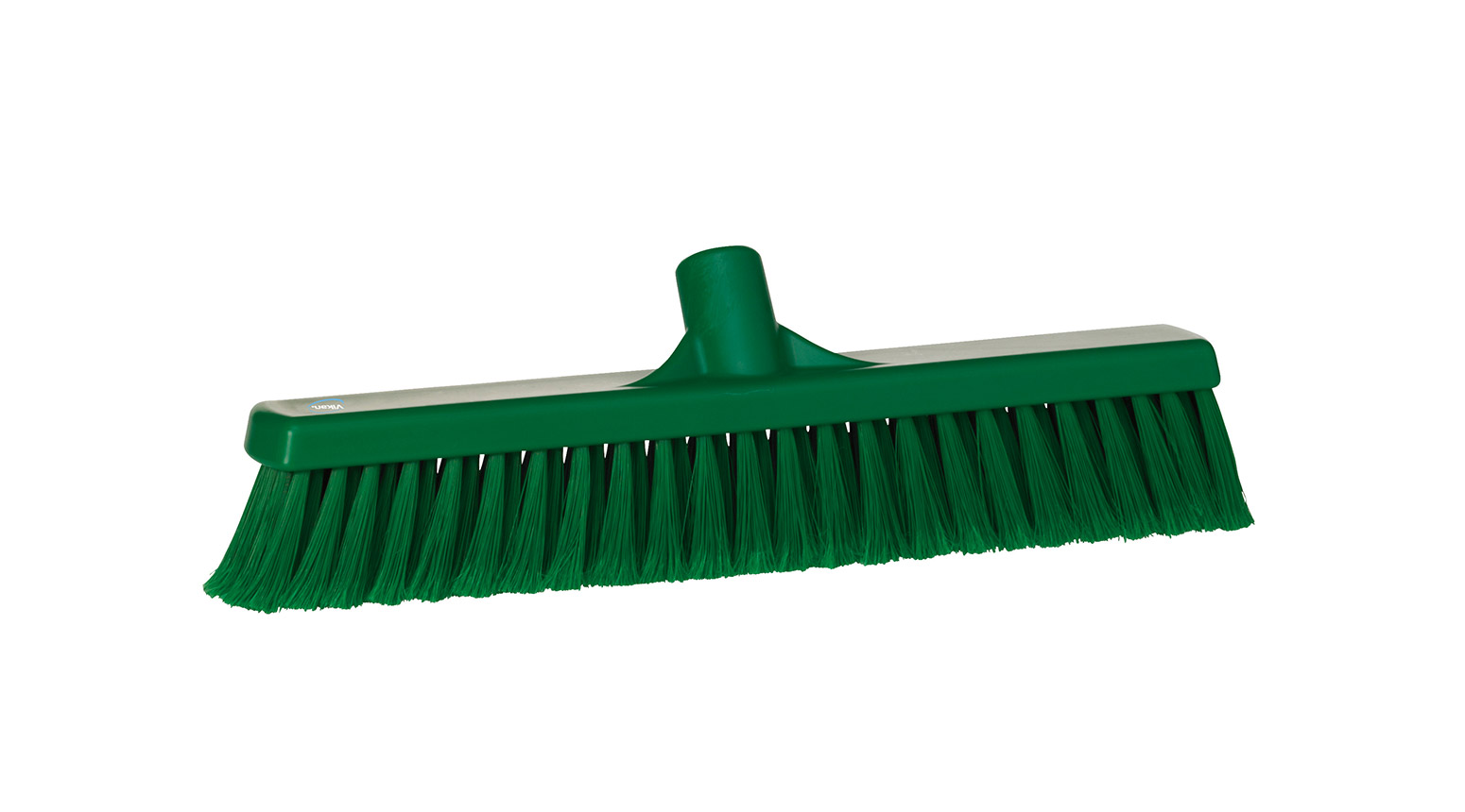VIKAN Besen, weich/gesplisst, 410 mm, Borstenlänge 58 mm, grün