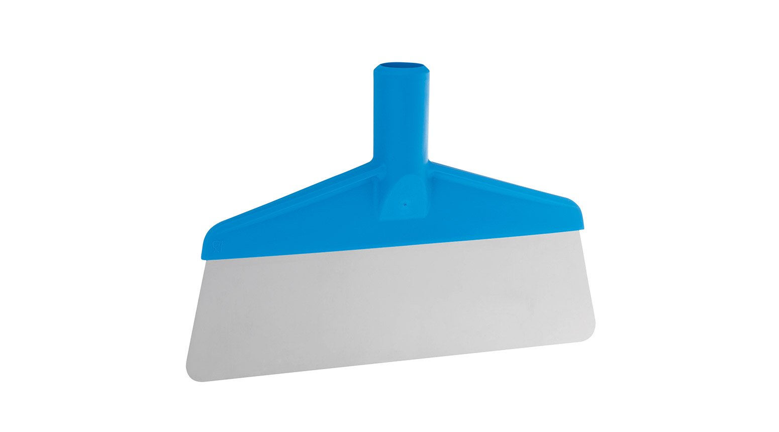 VIKAN Schaber mit flexiblem Edelstahlblatt, 260 mm, blau