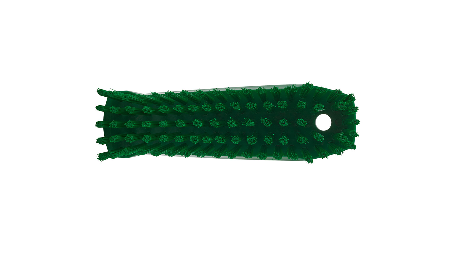 VIKAN Handbürste M, medium, 165 mm, Borstenlänge 26 mm, grün