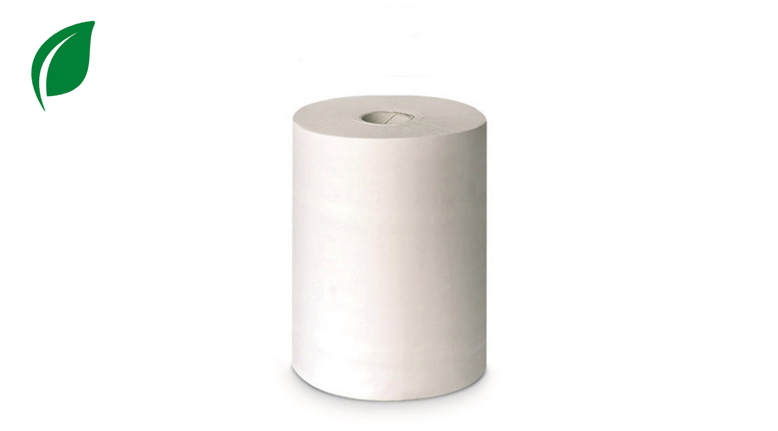 Reinigungspapierrolle Midi Ecolabel, 1-lagig, 22 cm x 300 m, Ø 19 cm, weiss