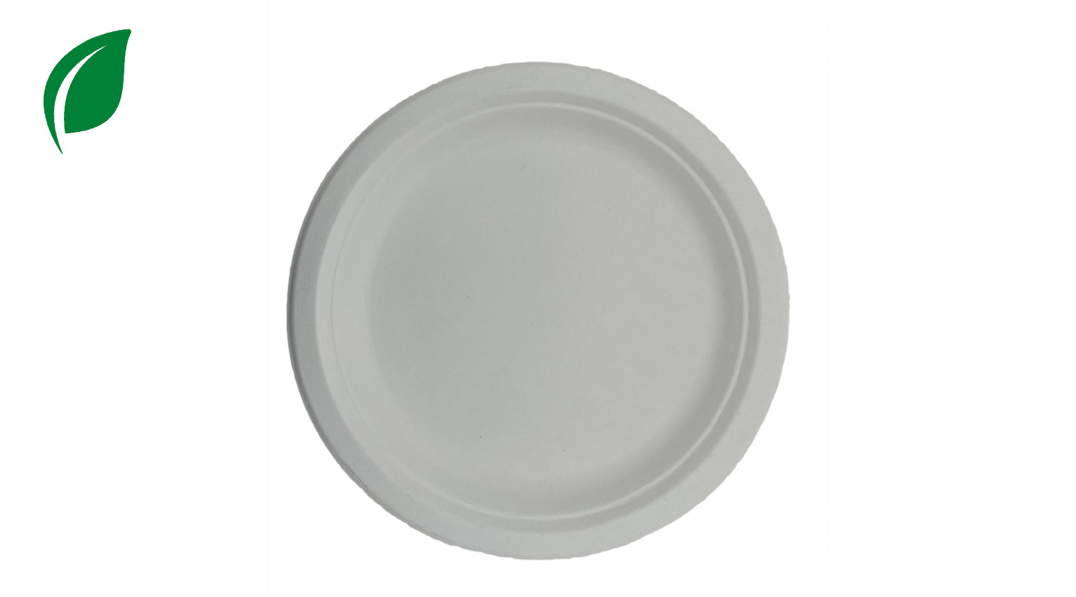 Teller ÖKO-LINE rund, Ø 260 mm, weiss