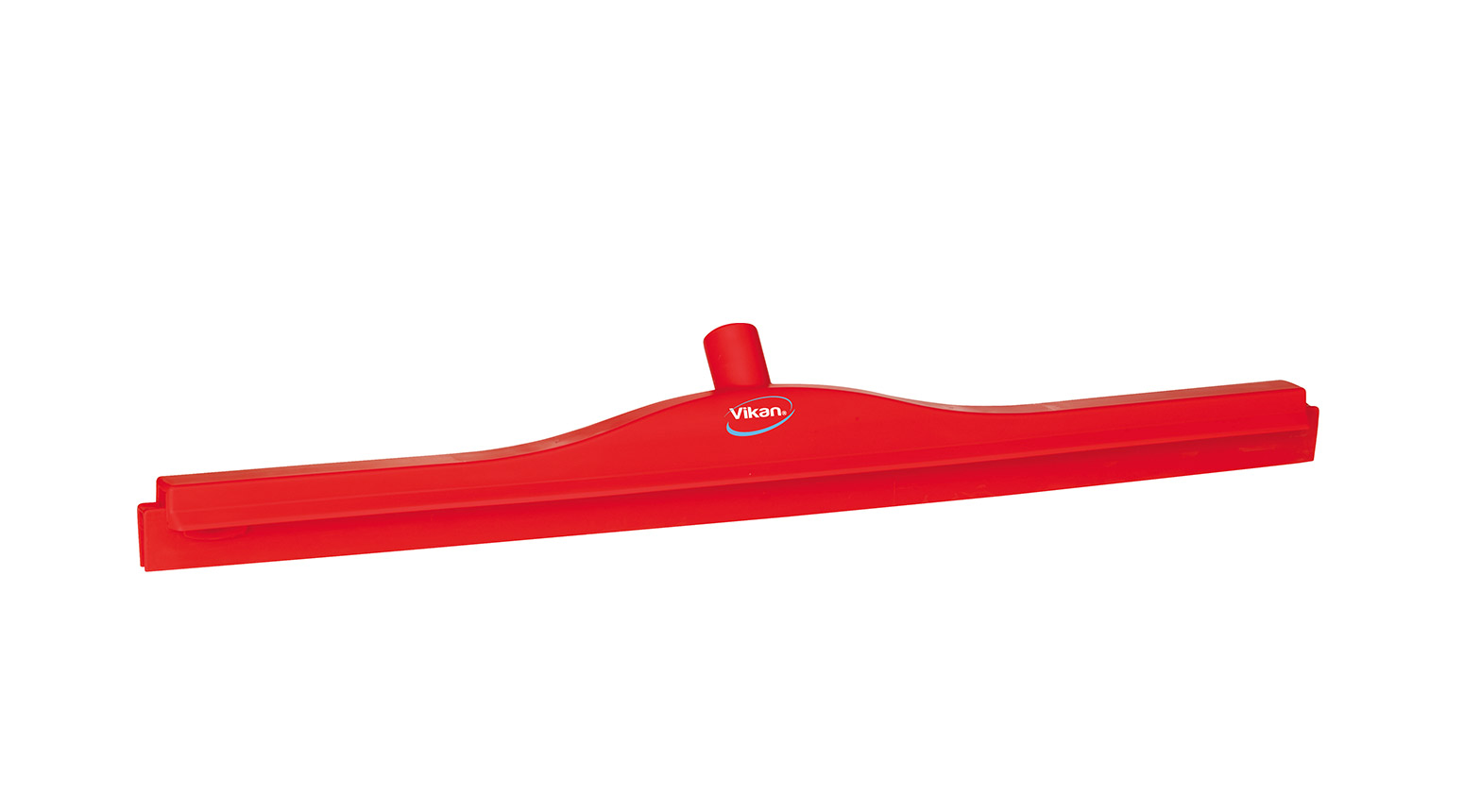 VIKAN Ultra Hygiene Bodenschieber mit austauschb. Kassette, 700 mm, rot