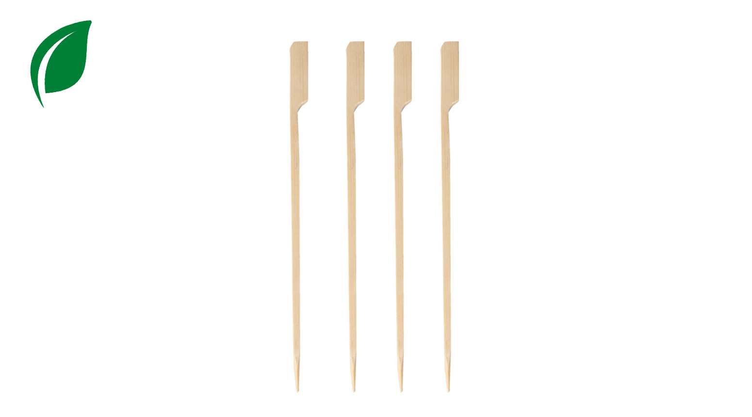 Spiesse "Schwert", 18 cm, braun