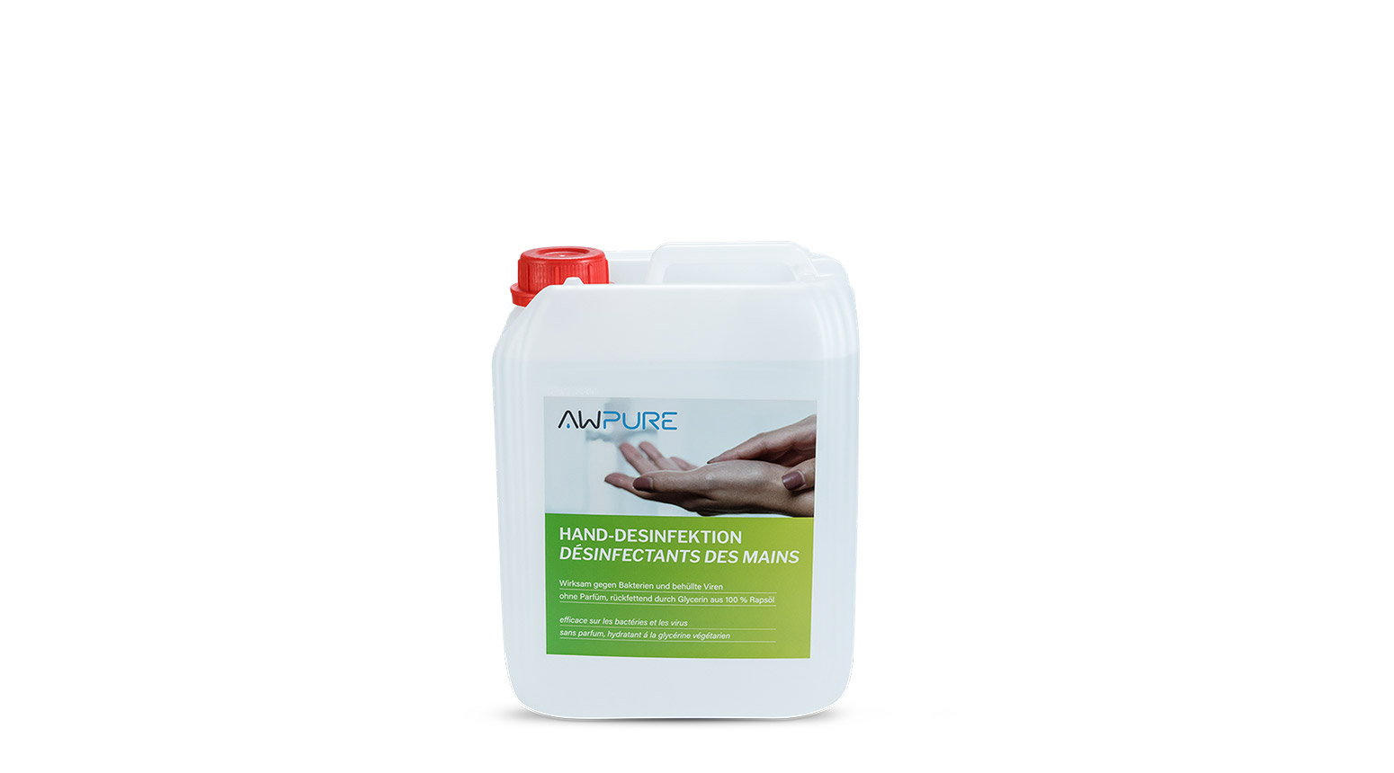 Händedesinfektionsmittel AW-PURE, 5 kg / Kanister