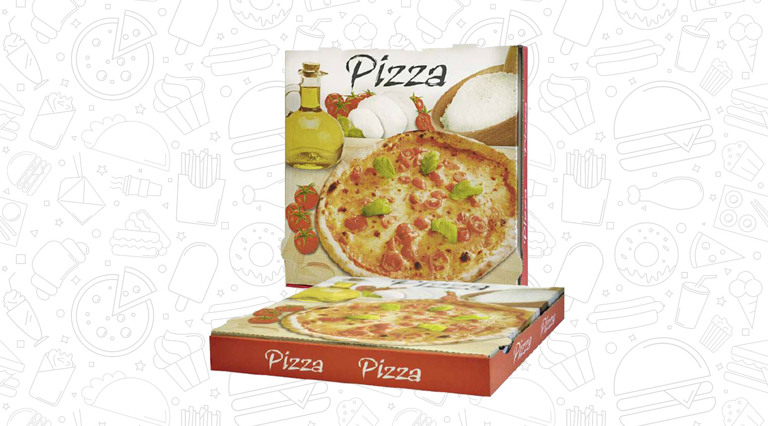 Pizzakarton "America"