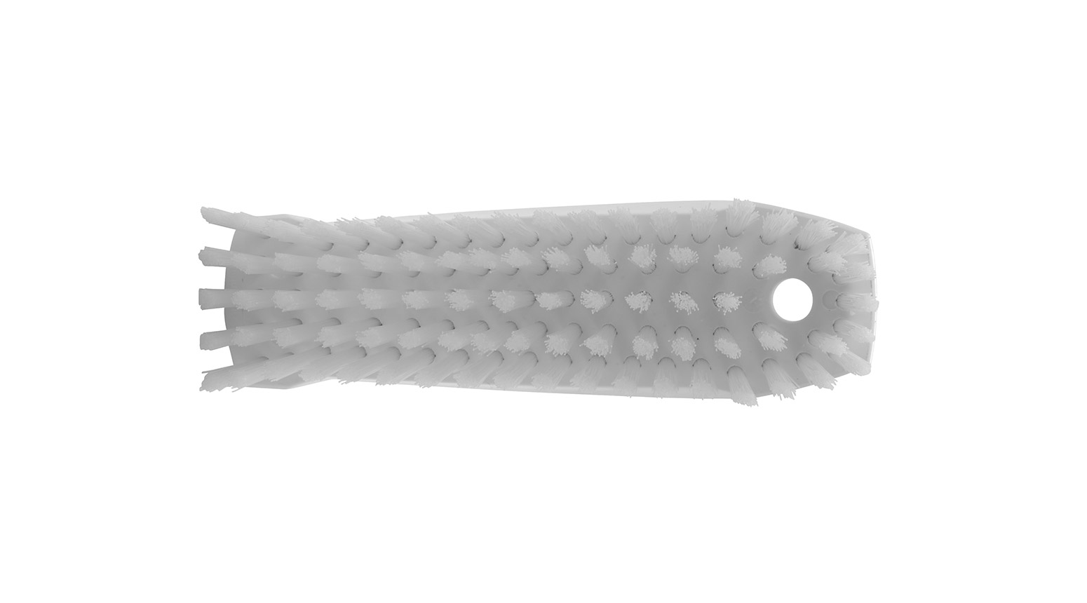 VIKAN Handbürste M, medium, 165 mm, Borstenlänge 26 mm, weiss