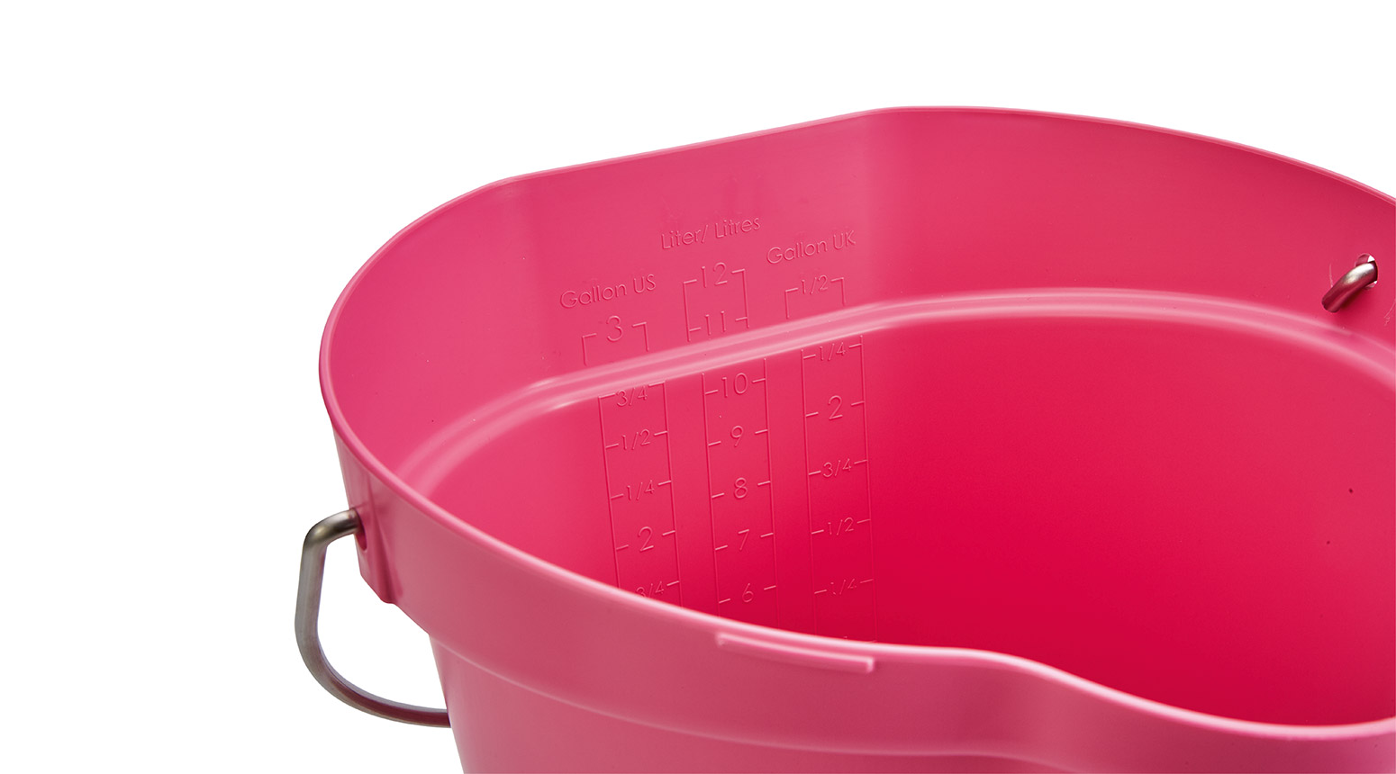 VIKAN Eimer, 12 Liter, pink