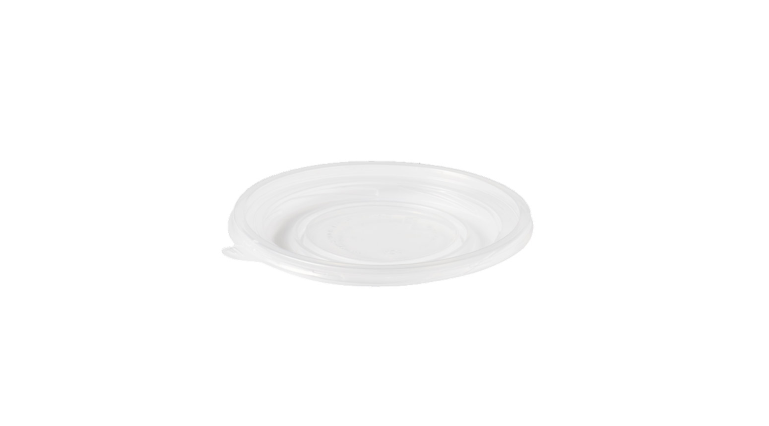 Deckel Twist & Click, rund, Ø 120 mm,  PP, transparent