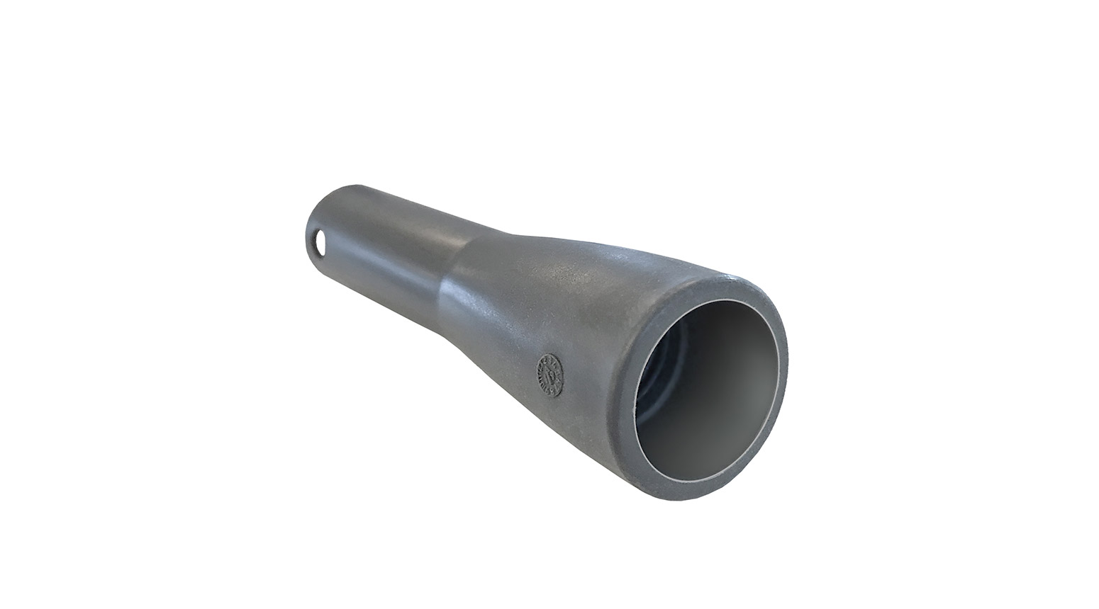 VIKAN Adapterstück von Gewinde zu Klicksystem, 118 mm, Ø 32 mm, grau