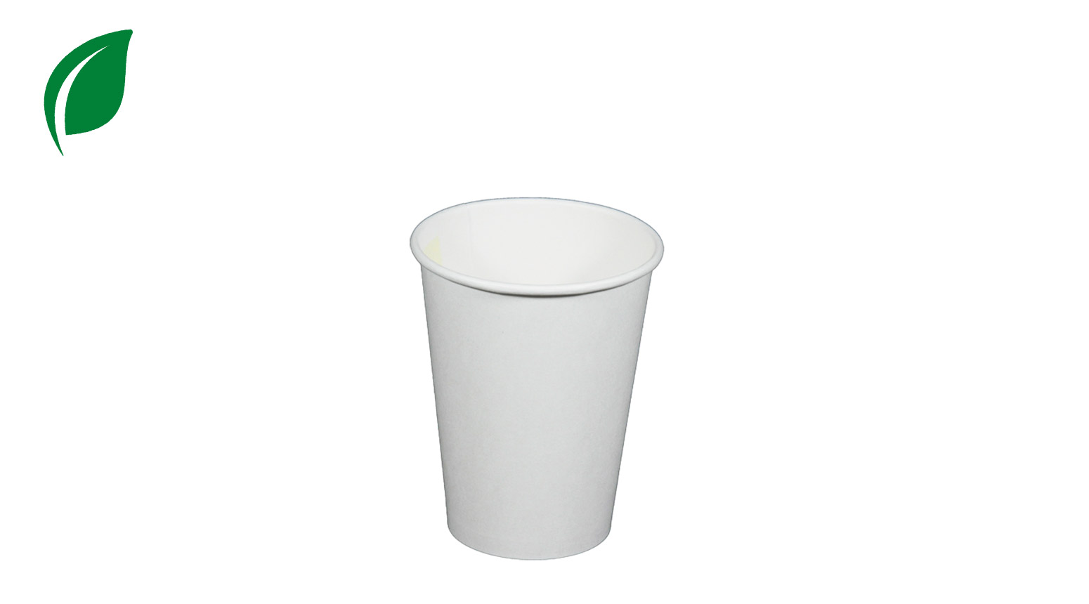 Kartonbecher "Hotcup" 200 ml, Ø 80 mm, Karton+PLA, weiss