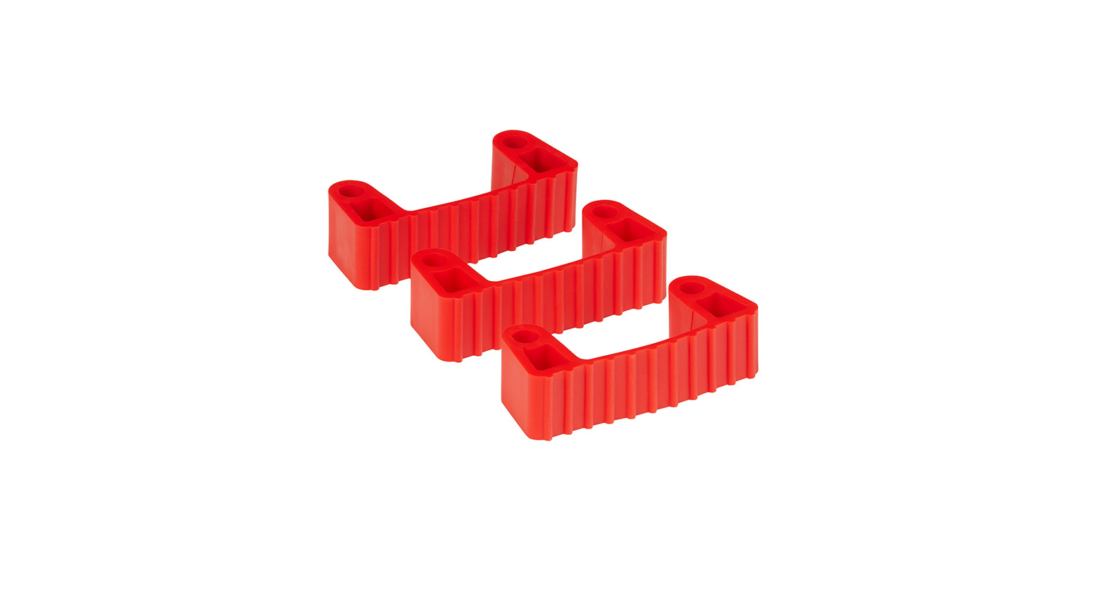 VIKAN 3 Ersatzgummis für V1011 & V1013, rot