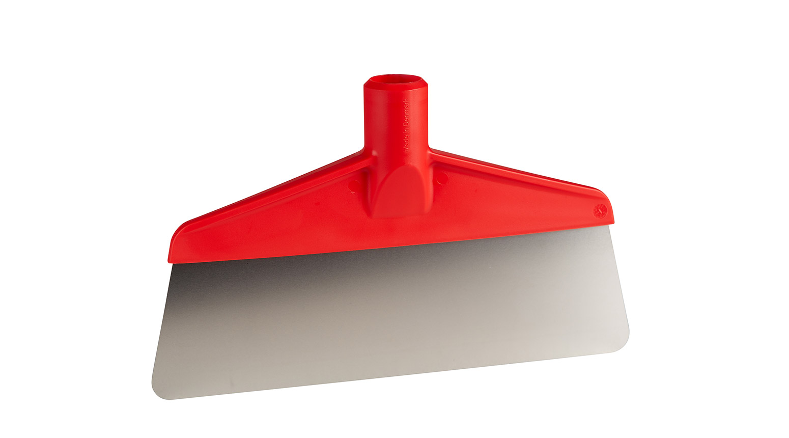 VIKAN Schaber mit flexiblem Edelstahlblatt, 260 mm, rot