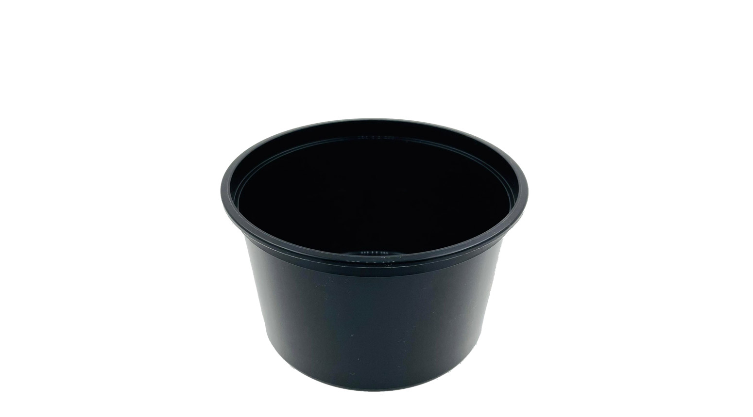 Feinkostbecher Deluxe, 500 ml, schwarz