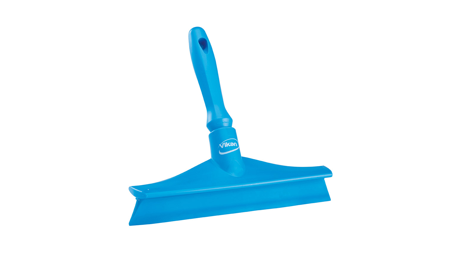 VIKAN Ultra Hygiene Abzieher mit Ministiel, 245 x 104 mm, blau