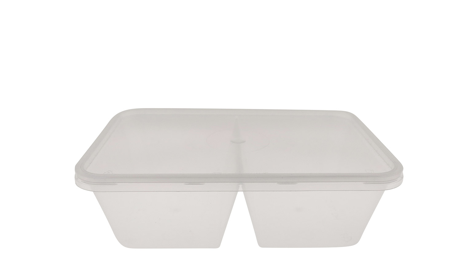 Menüschale "Asia", 2-teilig, 350 / 350 ml, transparent