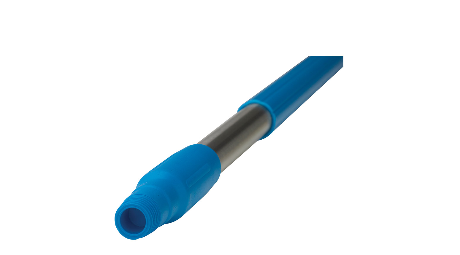 VIKAN Ergonomischer Edelstahlstiel, 1025 mm, Ø 31 mm, blau