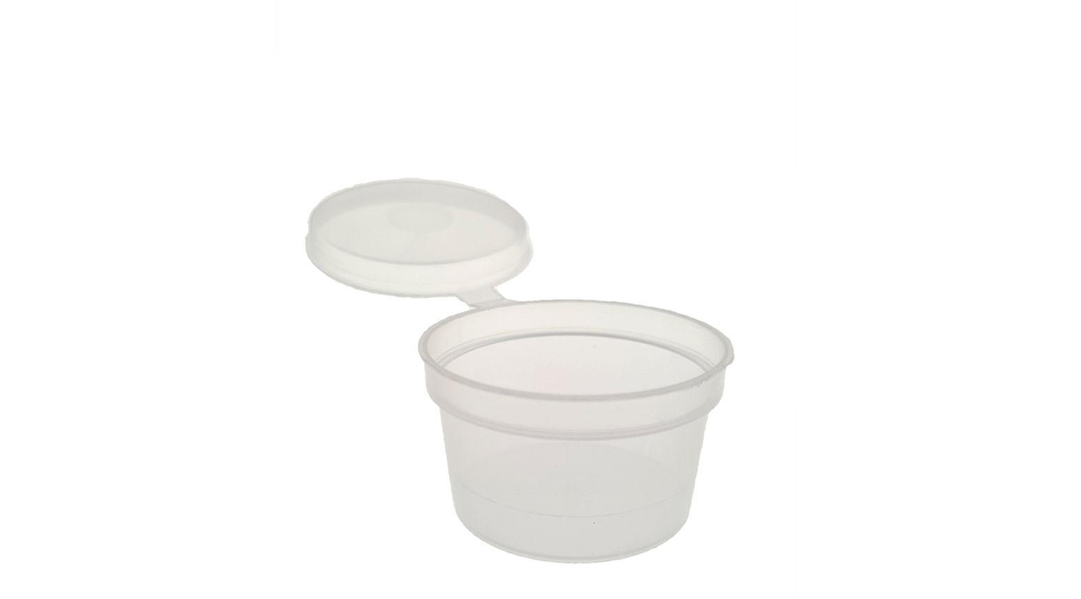 Saucenbecher "Covercup" Deluxe, 28 ml, transparent