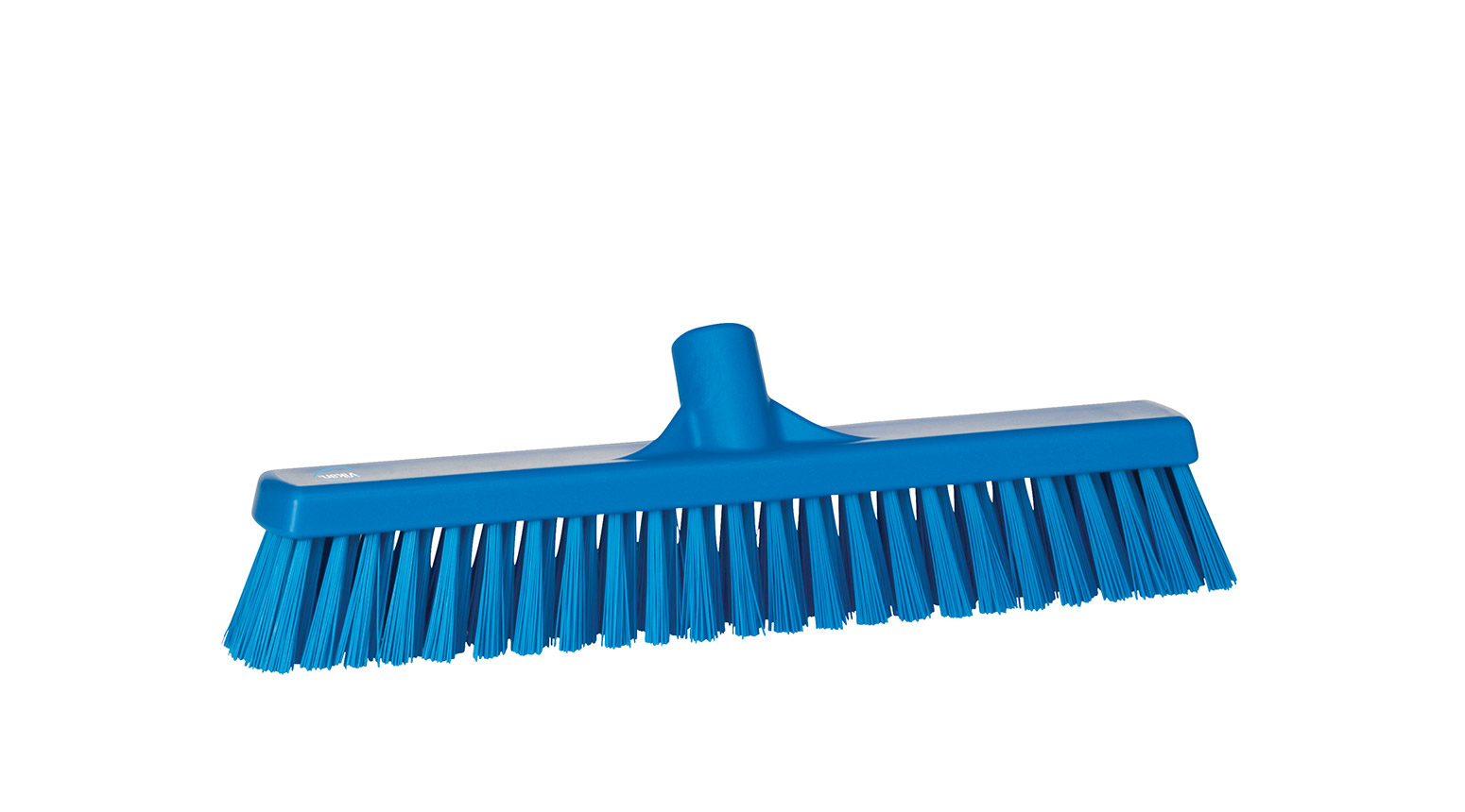 VIKAN Besen, weich/hart, 410 mm, Borstenlänge 58 mm, blau