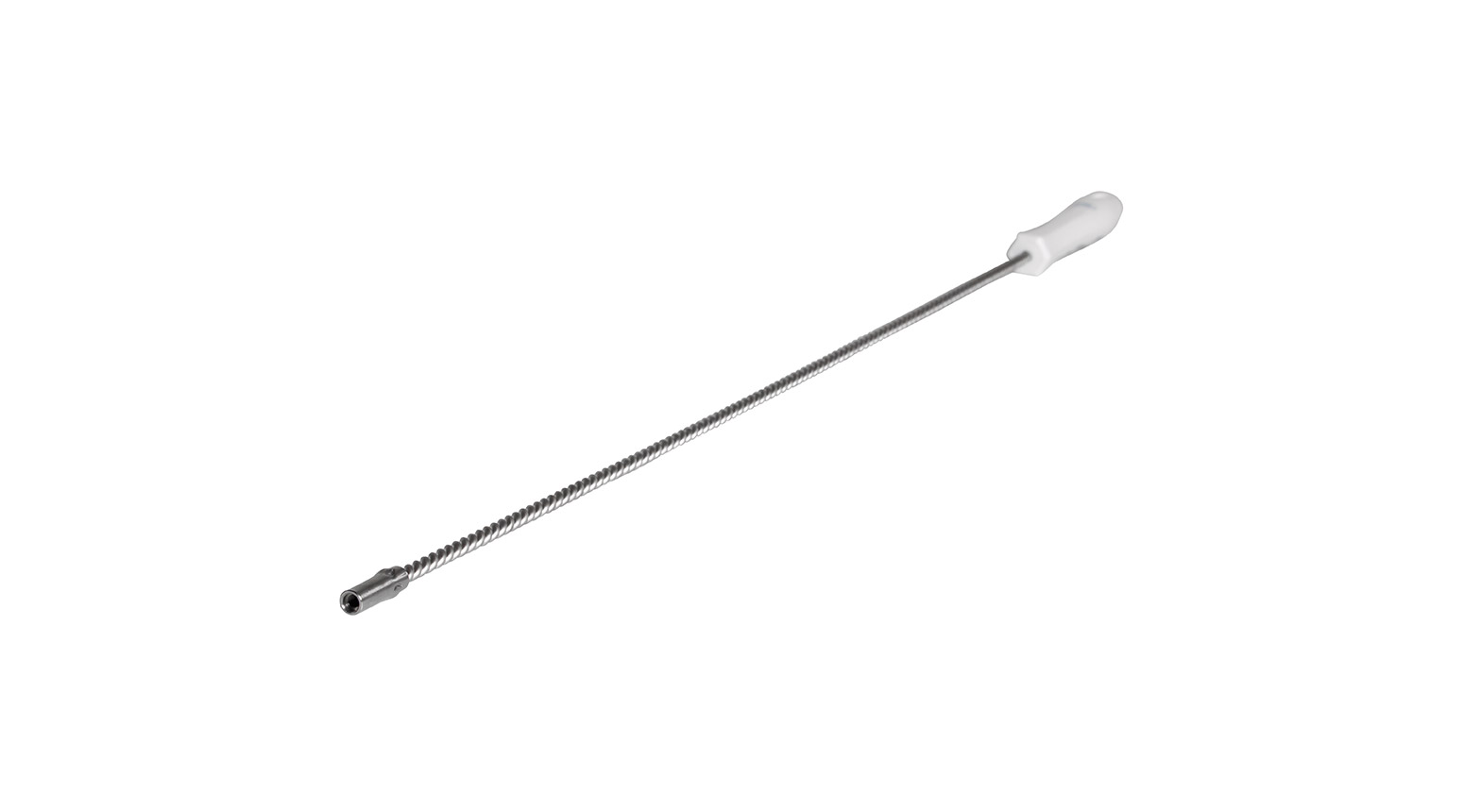 VIKAN Flexibler Stiel, Edelstahl, 755 mm, Ø 5 mm, weiss