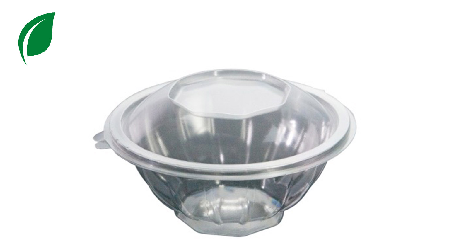 Salatschale rund mit Klappdeckel, 500 ml