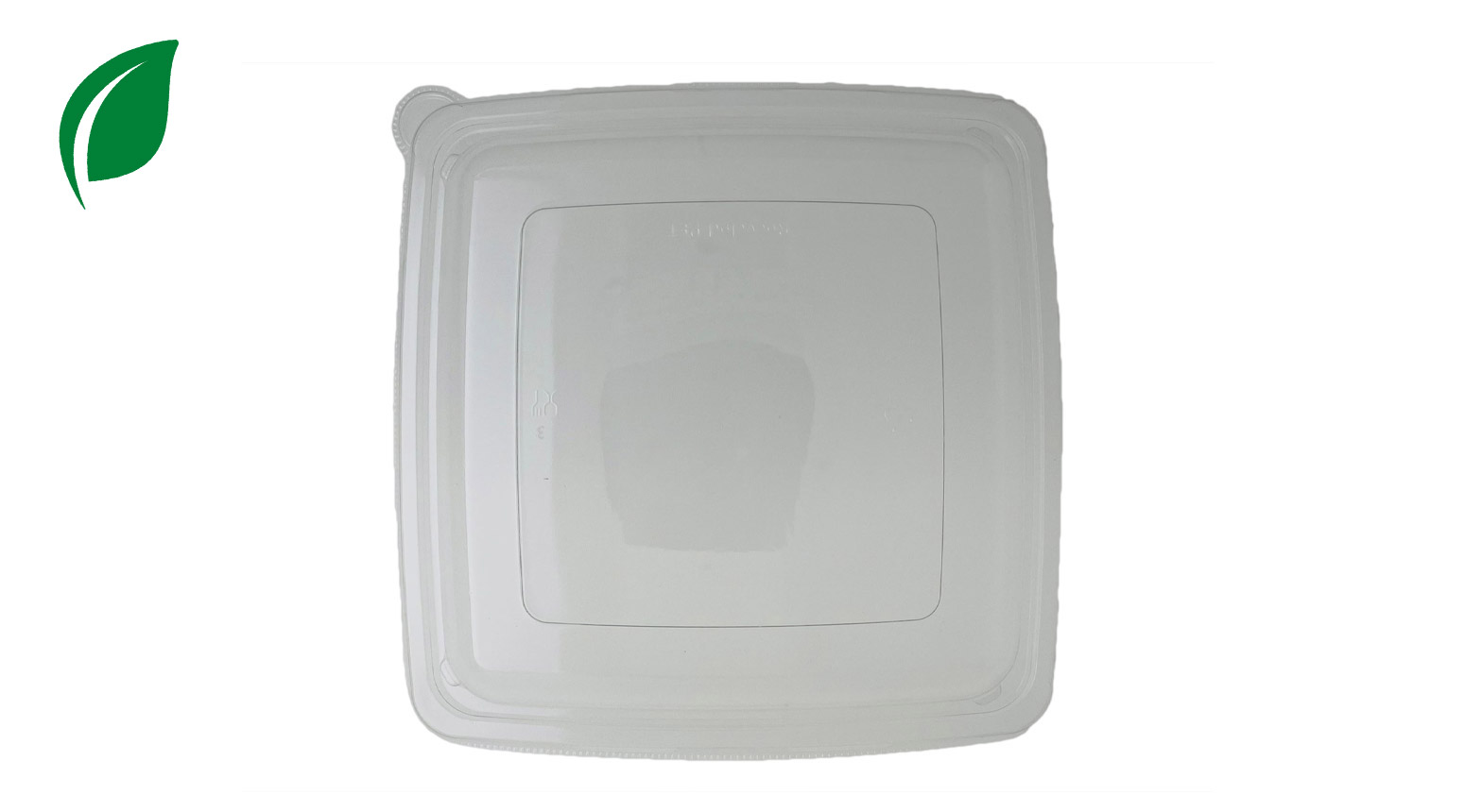 Deckel zu Menüschale ÖKO-LINE 1'000 ml, RPET, transparent